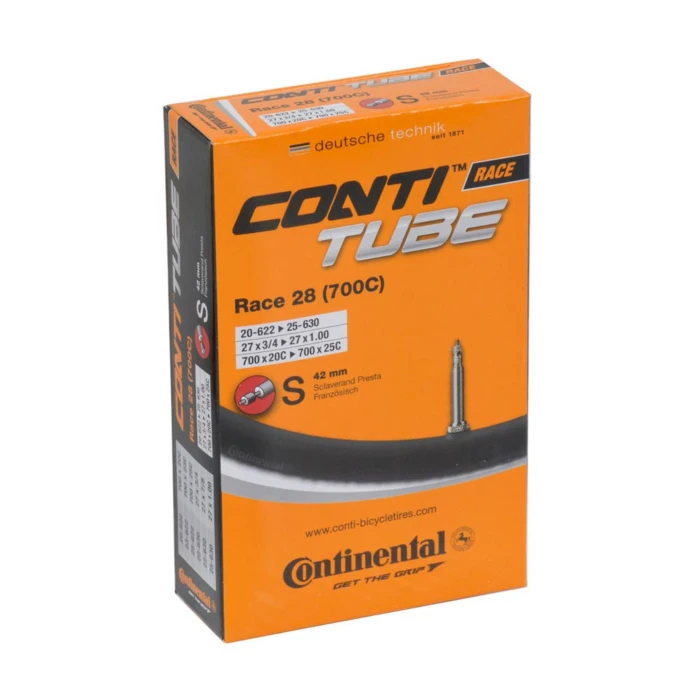 Continental Race 28 Camera Corsa 700x20/25 Presta 42mm 3 Continental Race 28 Camera Corsa 700x20/25 Presta 42mm