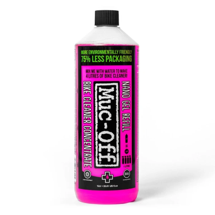 Muc-Off Nano Tech Cleaner Detergente Concentrato Ricarica 1 Litro 3 Muc-Off Nano Tech Cleaner Detergente Concentrato Ricarica 1 Litro