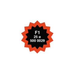 Rema Tip Top Set 10 Toppe Tonde 25mm