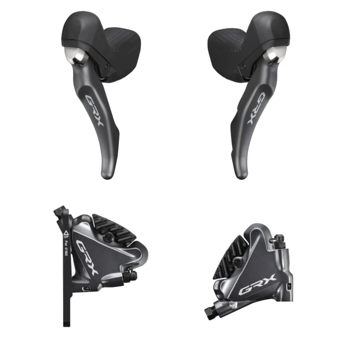 Shimano GRX RX810 Coppia Comandi Gravel Freno A Disco 1x11v 3 Shimano GRX RX810 Coppia Comandi Gravel Freno A Disco 1x11v